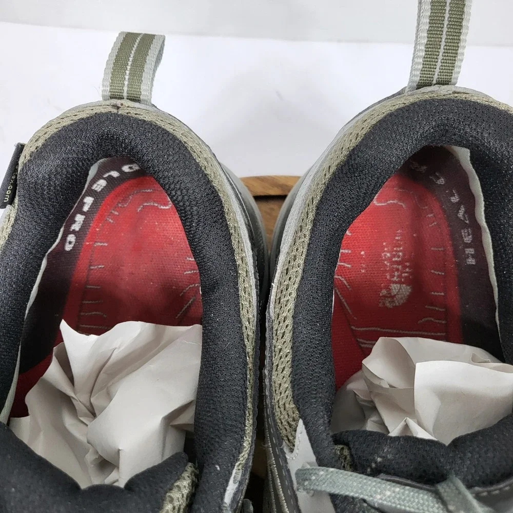The North Face Hiking Shoes Mens 12 Grey Excellent Gore-Tex Vibram Hedgehog